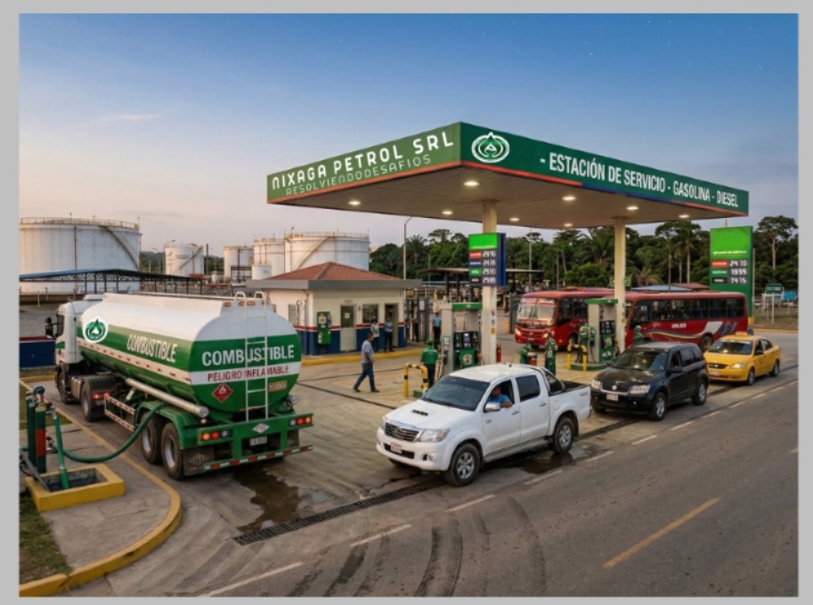 Estación de servicio YPFB — Distribución de combustibles Bolivia